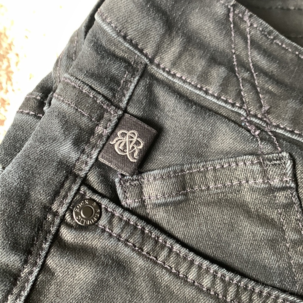 Rock & Republic Black Jeans - Picture 2 of 5